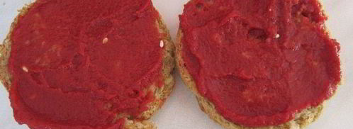 гамбургеры овощные из нутовых булочек. Шаг 11