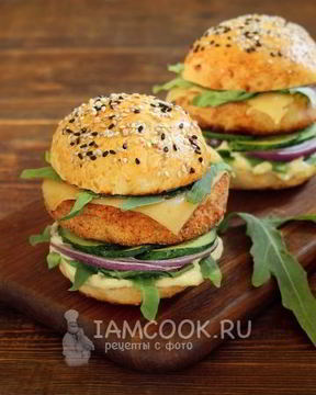 Котлета для фишбургера