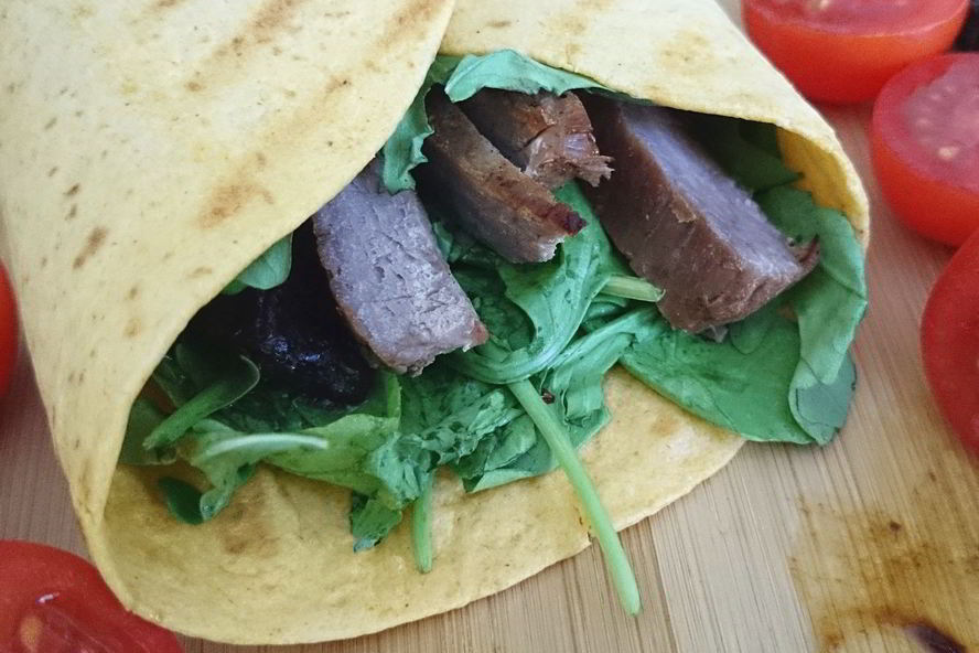 Рецепт буррито гриль с говядиной и черносливом