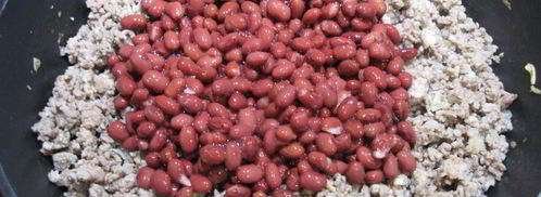 буррито с фаршем и красной фасолью. Шаг 5