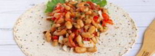 буррито с фасолью. Шаг 9