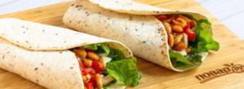 буррито с фасолью. Шаг 11