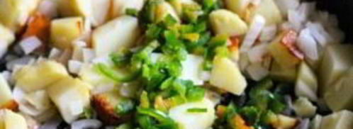 буррито с говядиной и картофелем. Шаг 3