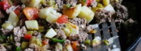 буррито с говядиной и картофелем. Шаг 4