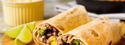 буррито с говядиной и красной фасолью. Шаг 15