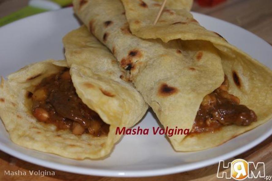 Рецепт буррито с телятиной
