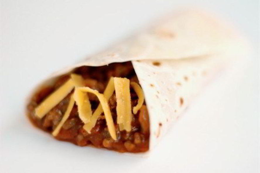 Рецепт буррито с тыквой и черной фасолью