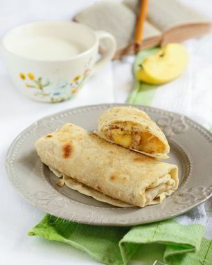 Буррито с яблоками