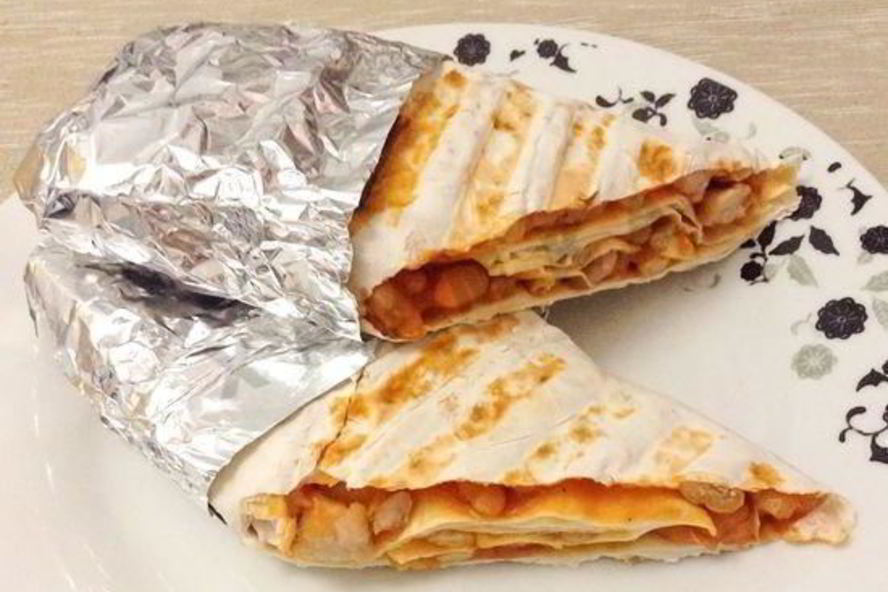 Рецепт буррито со свининой и фасолью