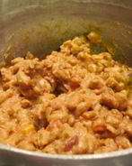 Фасолевая начинка для буррито