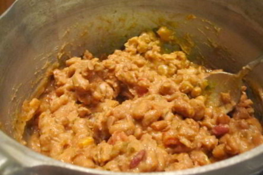 Рецепт фасолевой начинки для буррито