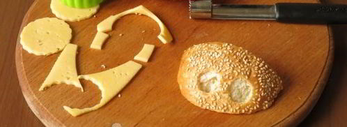 бутерброд обезьяна. Шаг 7