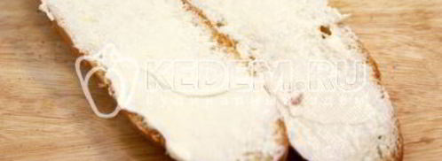 бутерброд с овощами и омлетом. Шаг 7