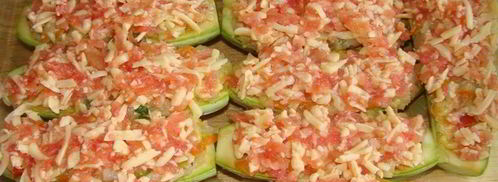 бутерброды-лодочки из цуккини. Шаг 16