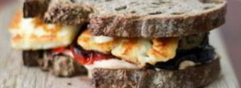 бутерброды с баклажанами и чесноком. Шаг 5