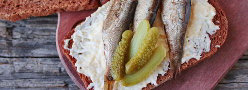 бутерброды с шпротами. Шаг 5