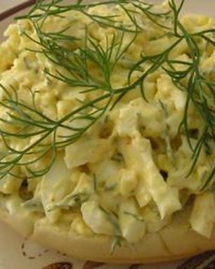 Бутерброды с яичным паштетом