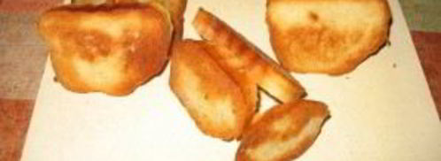 бутерброды с яйцом и чесноком. Шаг 3