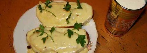 бутерброды с яйцом, майонезом, чесноком и сыром. Шаг 23