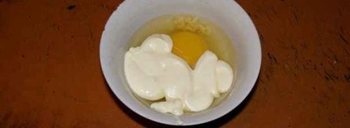 бутерброды с яйцом, майонезом, чесноком и сыром. Шаг 7