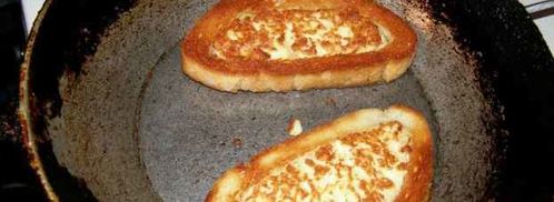 бутерброды с яйцом, майонезом, чесноком и сыром. Шаг 19