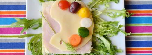 детский бутерброд. Шаг 12