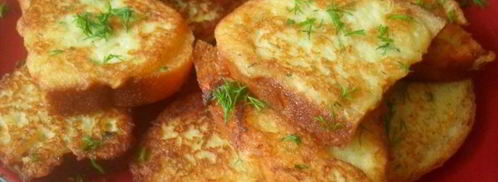 горячие бутерброды с картофелем. Шаг 7