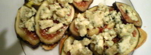 горячий бутерброд с инжиром и сыром дорблю. Шаг 6