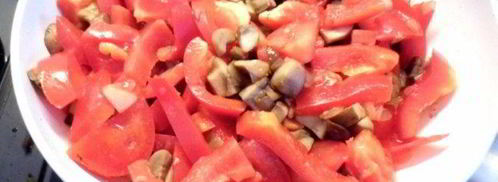 сухарики бутербродные с грибной икрой. Шаг 3