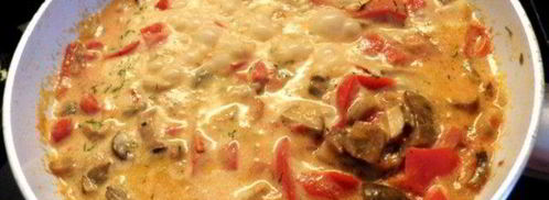 сухарики бутербродные с грибной икрой. Шаг 4