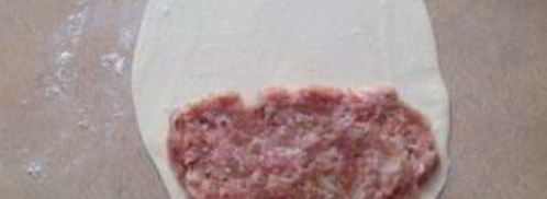 чебуреки из слоеного теста. Шаг 10