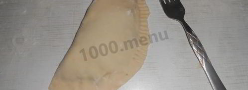 чебуреки хрустящие без усилий. Шаг 13