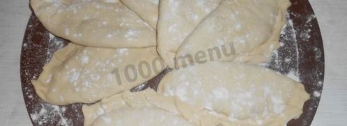 чебуреки хрустящие без усилий. Шаг 15