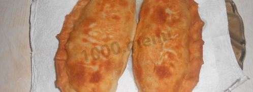 чебуреки хрустящие без усилий. Шаг 17