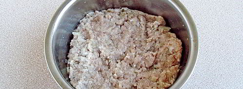 чебуреки на кефире с мясом. Шаг 4