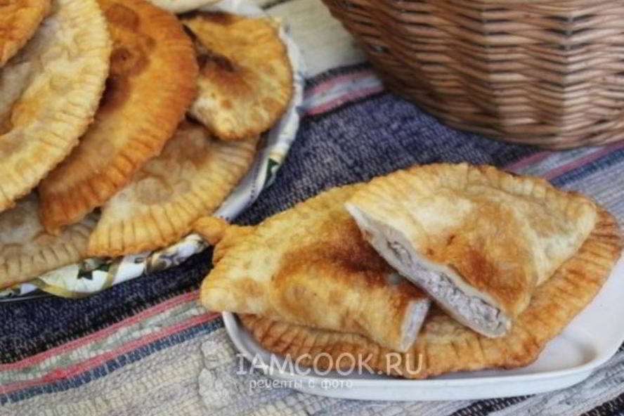 Рецепт чебуреков на пиве с мясом