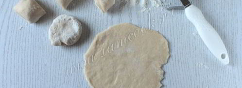 чебуреки с грибами и сыром. Шаг 6