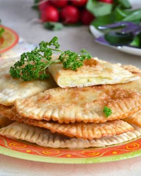 Чебуреки с картошкой