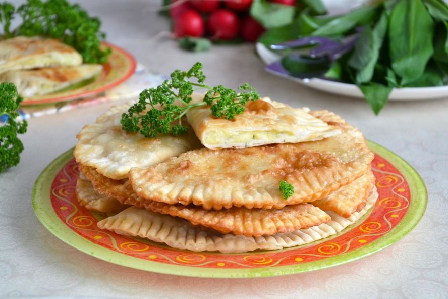 Рецепт чебуреков с картошкой
