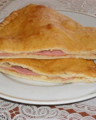 Чебуреки с колбасой