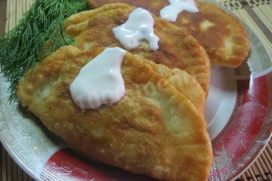 Рецепт чебуреков с курицей и зеленью