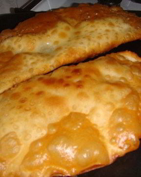 Чебуреки с зеленью