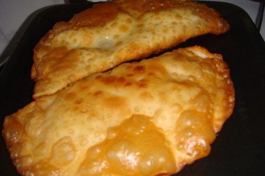 Рецепт чебуреков с зеленью