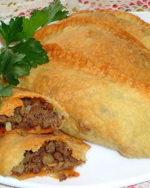 Чебуреки в духовке