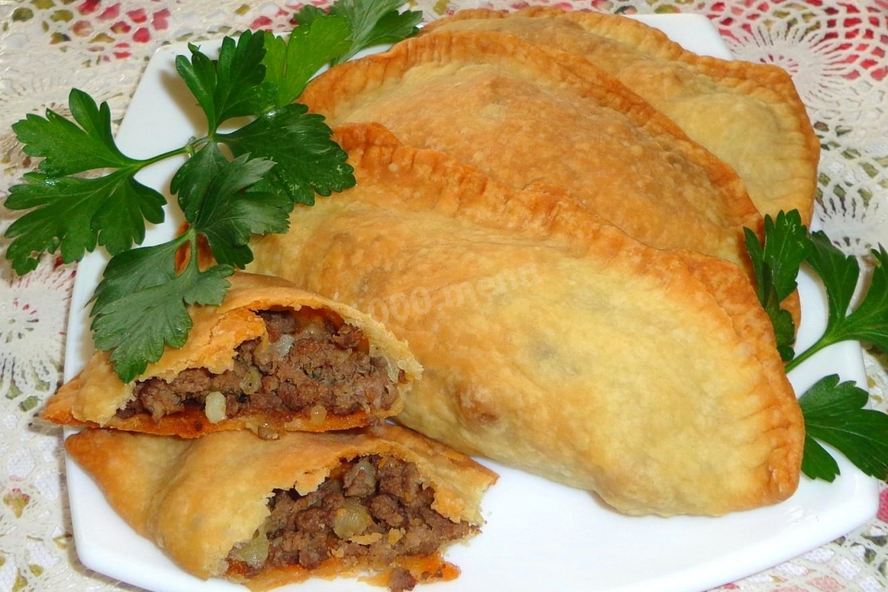 Рецепт чебуреков в духовке