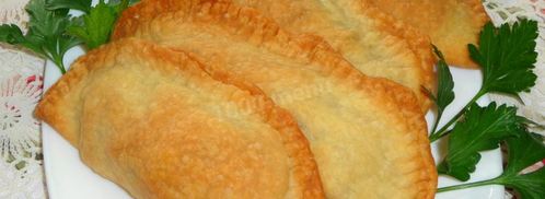 чебуреки в духовке. Шаг 12