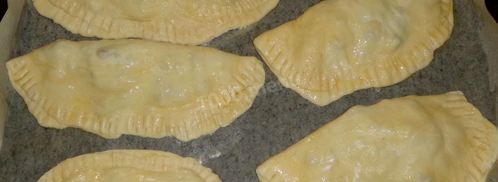 чебуреки в духовке. Шаг 11