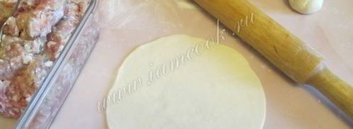 чебуреки в мультиварке. Шаг 6