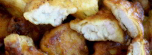 чебурекобеляшики — мясо в кляре. Шаг 5