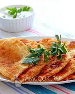 Постные чебуреки с картошкой